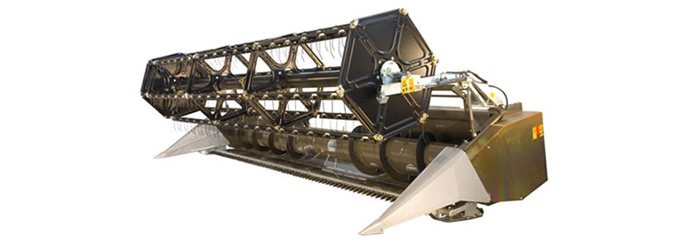 grain and soy header harvester machine